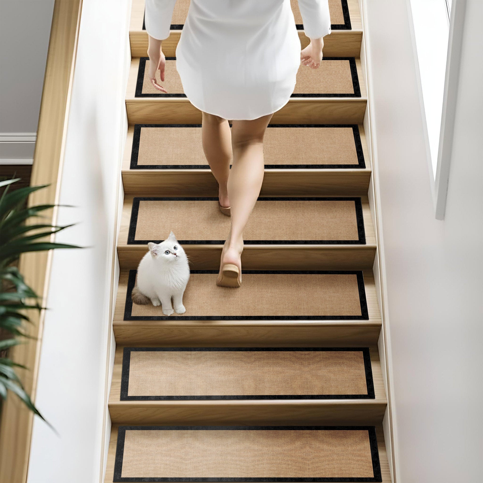 Custom Nexstepa Stair Treads Rug 2 Feet Wide, 3 Feet Long