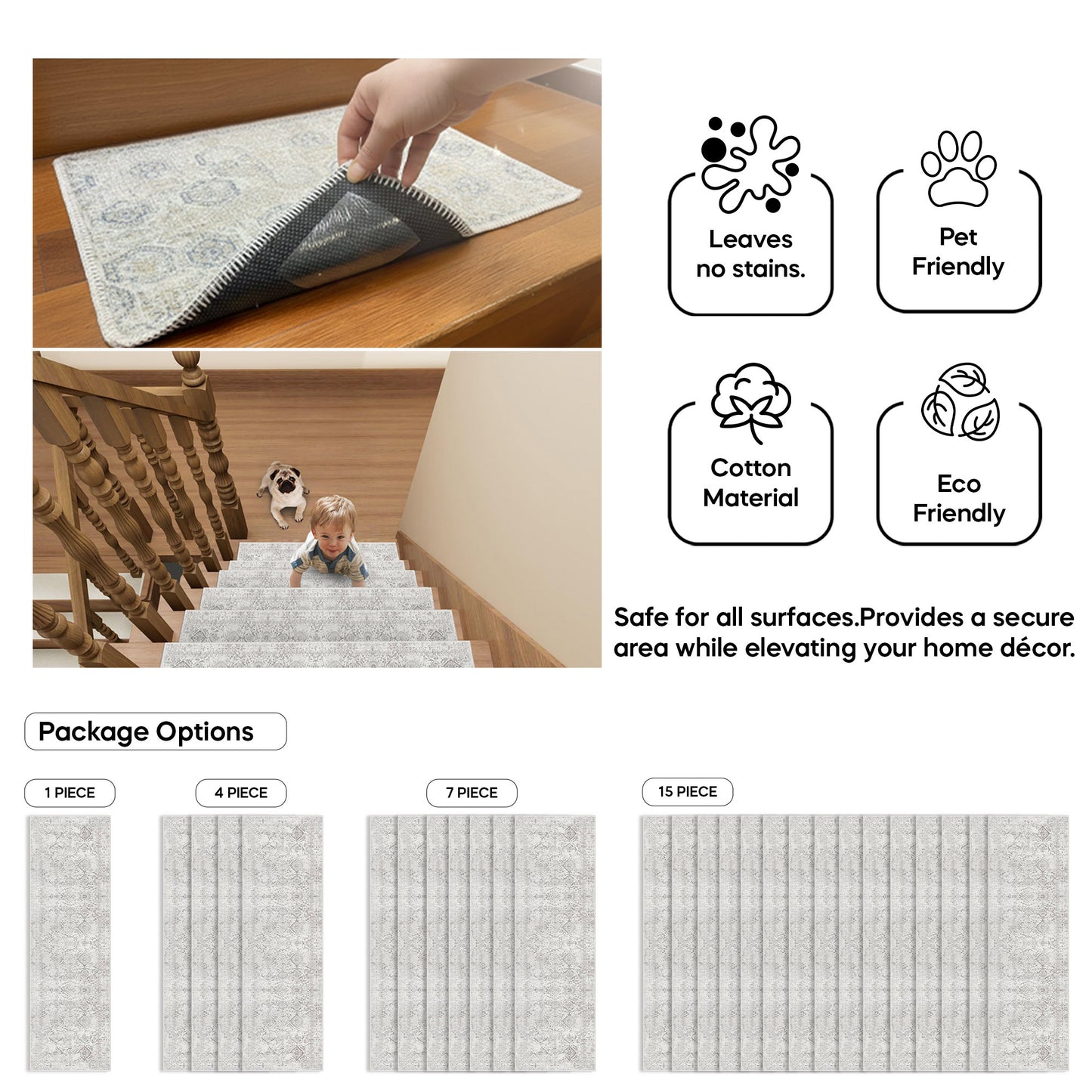 Grippa Stair Treads Rug