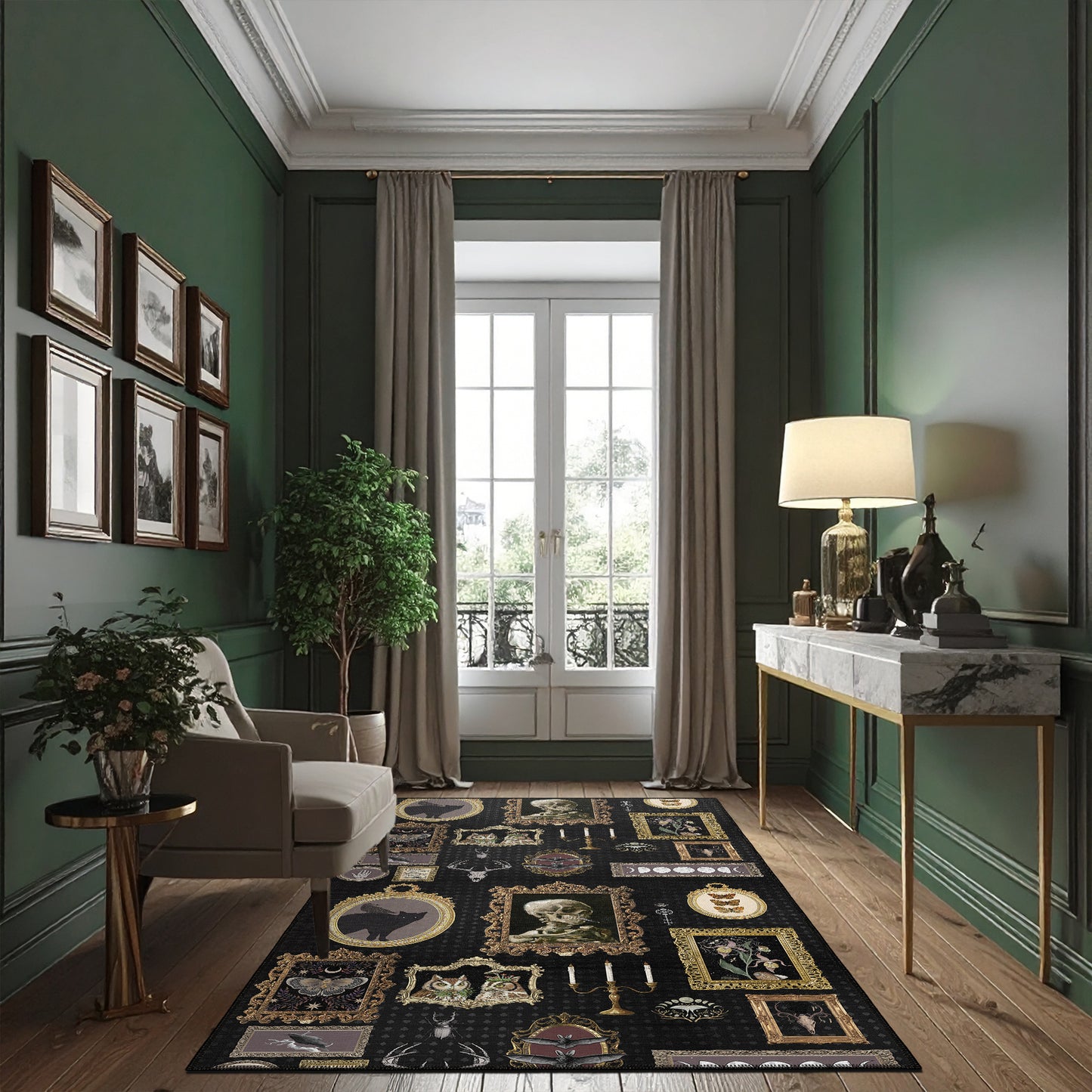 Shade Halloween Rug
