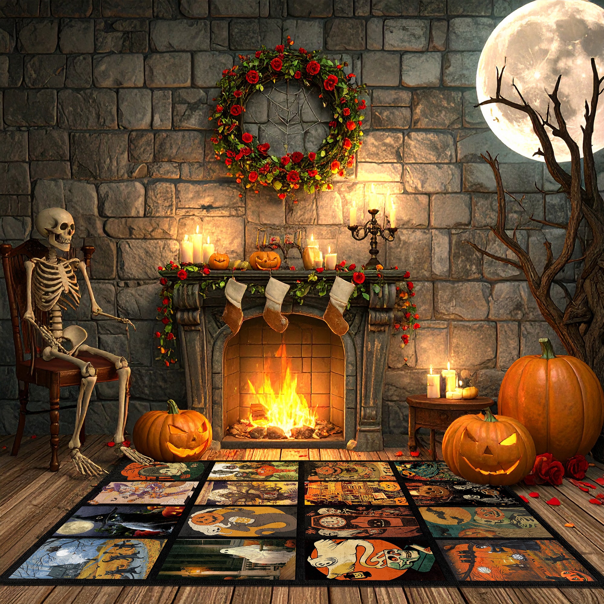 'Mega Flash Sale' Mingle Halloween Rug